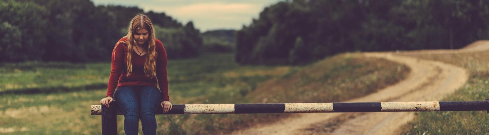 page hero, caution sign on a keyboard